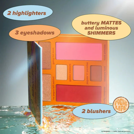 LOTTIE Outer Banks Face & Eyeshadow Palette