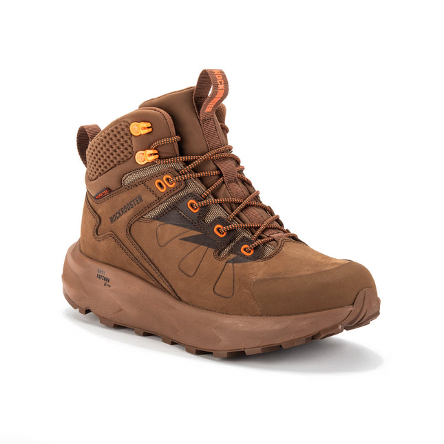 ROCKROOSTER Farmington Brown 6 Inch Waterproof Hiking Boot