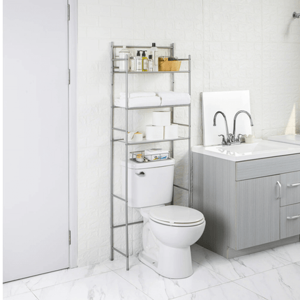 Mainstays 3-Shelf Over-the-Toilet Steel Storage Rack