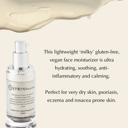 Lightweight Face Moisturizer for Sensitive & Dry Skin – Calming