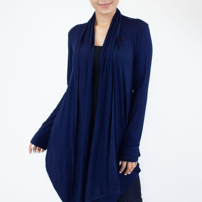 Light Weight Open Front Cardigan