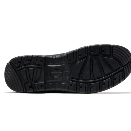 ROCKROOSTER Lumen Black 6 inch Pull on Leather Work Boots AK227NT