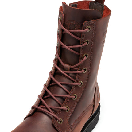 ROCKROOSTER Mantua Men's 8 inch Zip-sided Soft Toe Lug Sole Work Boot