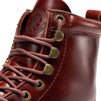 ROCKROOSTER Norwood Cherry Brown Men's 6 inch Soft Toe Wedge Work