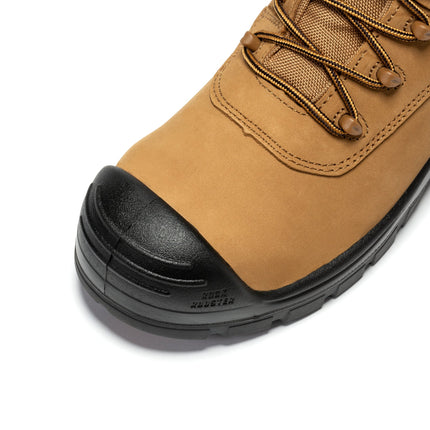 Rockrooster Beaufort Men's Brown 8 inch Waterproof Composite Toe Boot