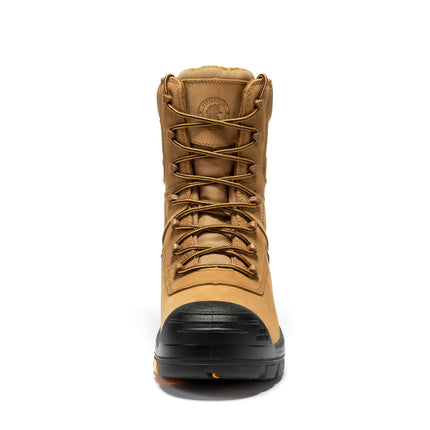 Rockrooster Beaufort Men's Brown 8 inch Waterproof Composite Toe Boot