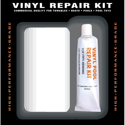 WOW Watersports Vinyl PVC Repair Kit For Boating Tubes Air Mattresses