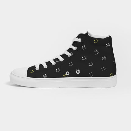 2882Sport™ Fit My Mood: Winky Face Men's Hightop Canvas Shoe