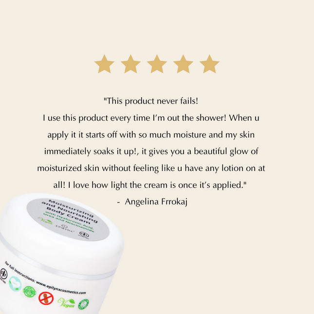 Skin Relief Body Cream – Soothing, Hydrating, Vegan & Gluten-Free