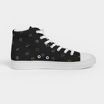 2882Sport™ Fit My Mood: Winky Face Men's Hightop Canvas Shoe