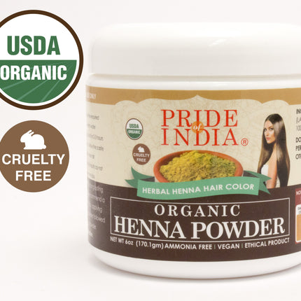 Natural Henna Hair Color Powder - 100% Natural