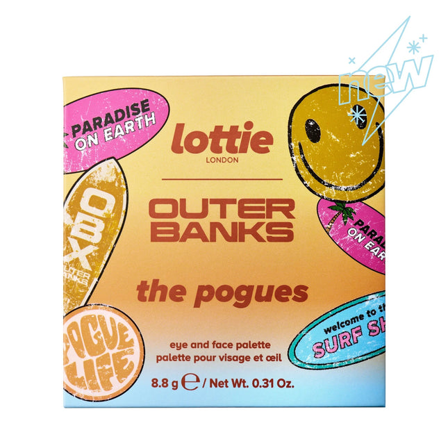 LOTTIE Outer Banks Face & Eyeshadow Palette