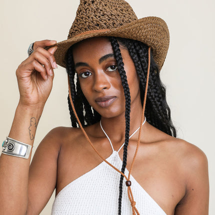 Weaved Western Cowboy Hat