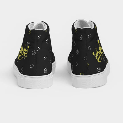 2882Sport™ Fit My Mood: Winky Face Men's Hightop Canvas Shoe