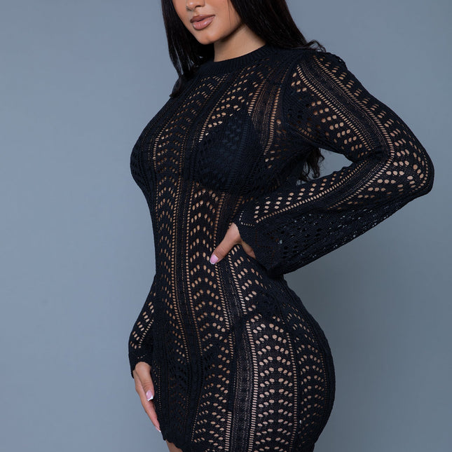 Kinsley Crochet Mini Dress