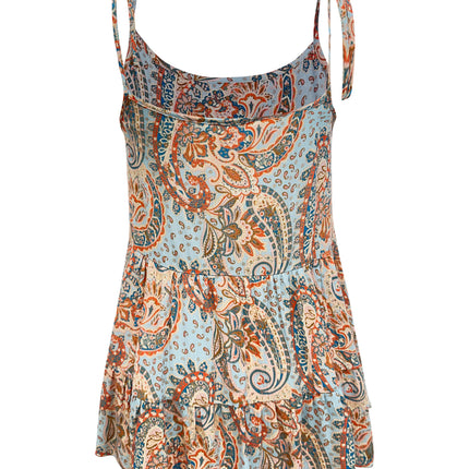 Paisley Print Tiered Dress – Boho Summer Vibes