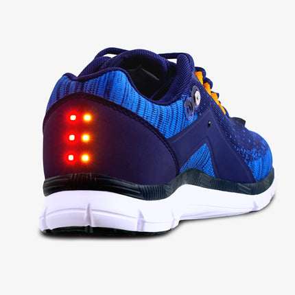 Men's Night Runner Shoes With Built-in Safety Lights by High Beams