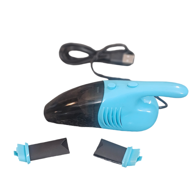 USB Powered Mini Crumb Catcher Keyboard Vacuum with 2 Attachments