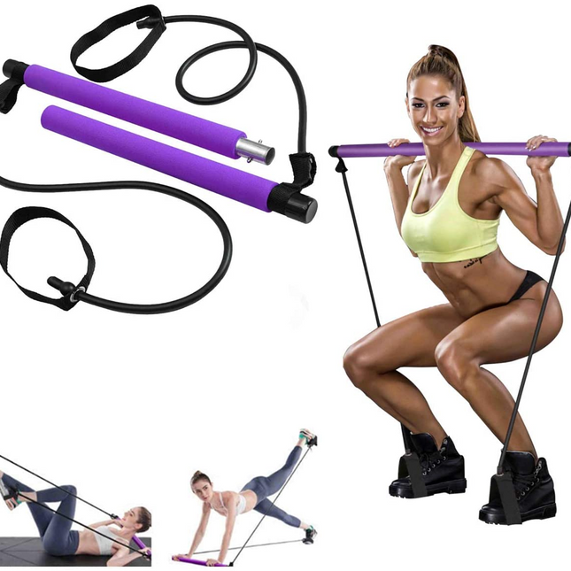 Female foot pedal thin weight puller elastic belt