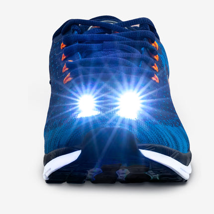 Men's Night Runner Shoes With Built-in Safety Lights by High Beams