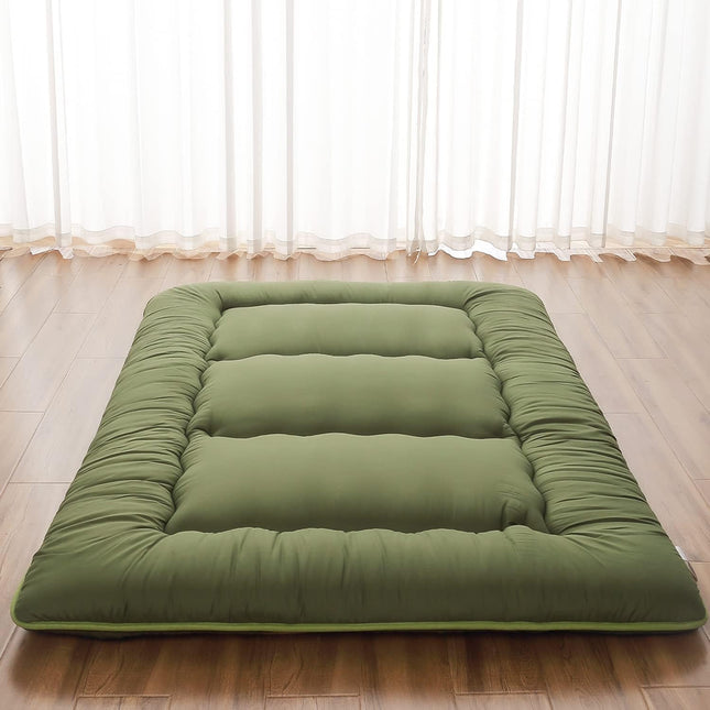 Twin Futon Mattress Portable Thick Roll-Up Floor Comfort
