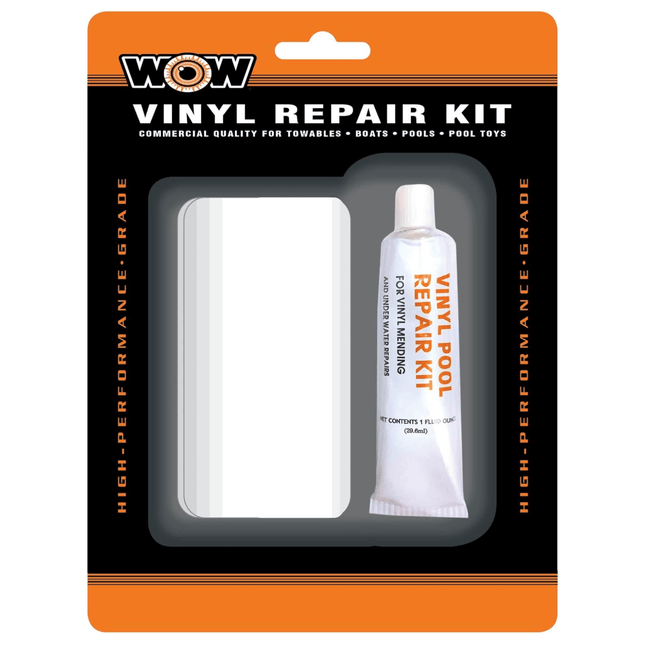 WOW Watersports Vinyl PVC Repair Kit For Boating Tubes Air Mattresses
