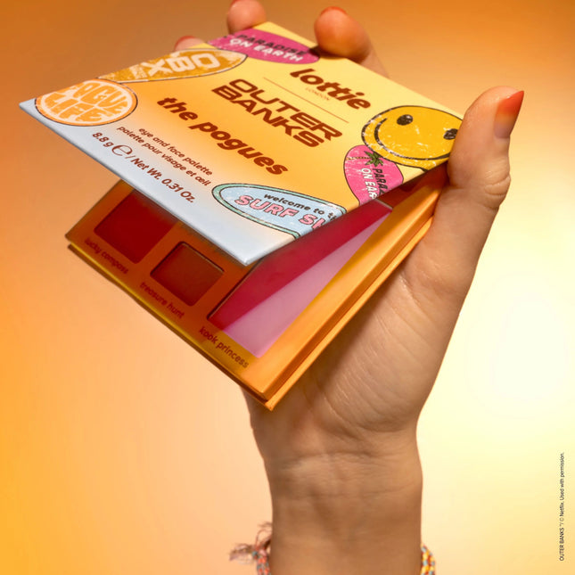 LOTTIE Outer Banks Face & Eyeshadow Palette