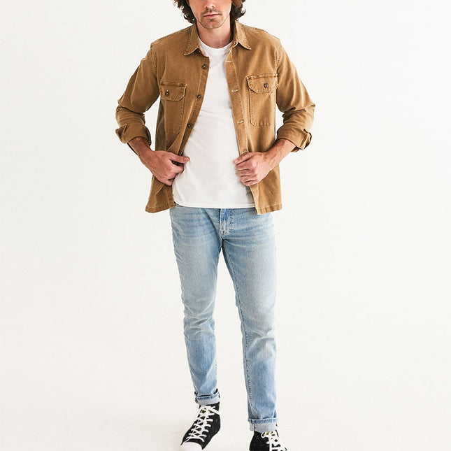 2882Sport™ Fit My Mood: Winky Face Men's Hightop Canvas Shoe