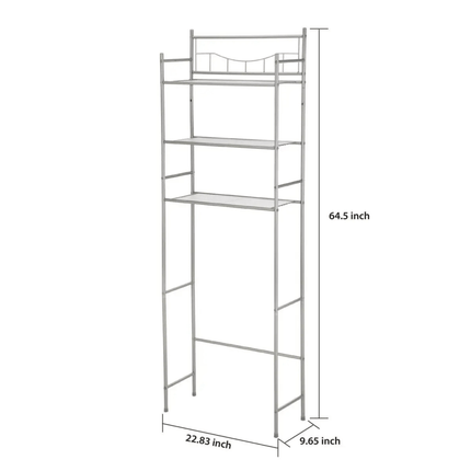 Mainstays 3-Shelf Over-the-Toilet Steel Storage Rack