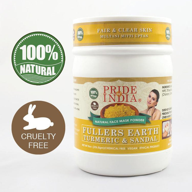 Face Glow- Fuller’s Earth w/ Turmeric & Sandalwood