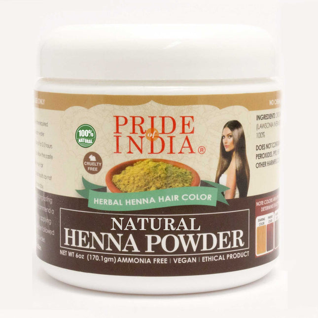 Natural Henna Hair Color Powder - 100% Natural