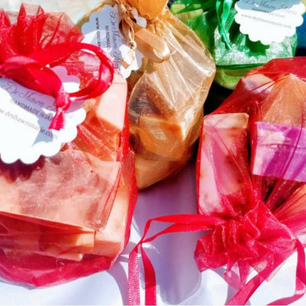 1lb Assorted Handmade Soap Sampler (Vegan)