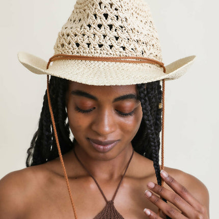 Weaved Western Cowboy Hat